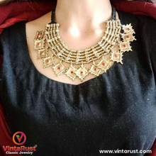 Load image into Gallery viewer, Vintage Golden Two Coins Necklaces Jewelry Set