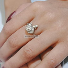 Load image into Gallery viewer, Handmade Tribal Silver Adjustable Ring