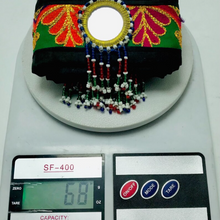 Load image into Gallery viewer, Afghan Handmade Embroidered Work Belt, Mirrors Beads