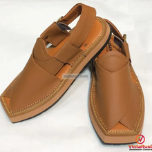 Load image into Gallery viewer, Gents Leather Handcrafted Peshawari Chappal