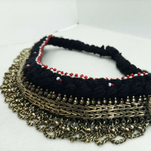 Load image into Gallery viewer, Vintage Ethnic Tribal Chokar with Vintage Bells