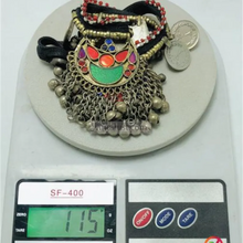 Load image into Gallery viewer, Afghan Kuchi Necklace with Bells and Coins