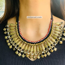 Load image into Gallery viewer, Vintage Tribal Boho Bib Choker Necklace