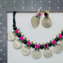 Load image into Gallery viewer, Vintage Coins Antique Choker Necklace