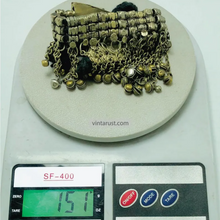 Load image into Gallery viewer, Stylish Statement Necklace with Silver Metal Beads