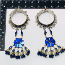 Load image into Gallery viewer, Blue Slave Bracelet Link and Chain Bracelet With Rings