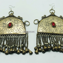 Load image into Gallery viewer, Kuchi Massive Dangle Oversized Earrings