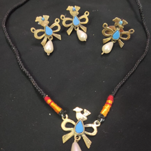 Load image into Gallery viewer, Bow & Bird Handmade Jewelry Set
