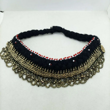 Load image into Gallery viewer, Vintage Ethnic Tribal Chokar with Vintage Bells