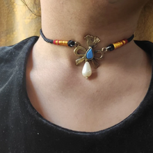 Load image into Gallery viewer, Bow & Bird Handmade Jewelry Set