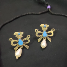 Load image into Gallery viewer, Bow & Bird Handmade Jewelry Set