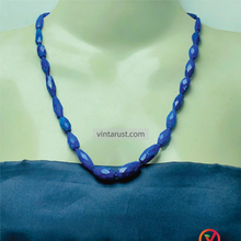 Load image into Gallery viewer, Lapis Stone Beaded Unisex Necklace