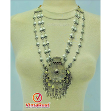 Load image into Gallery viewer, Vintage Massive Antique Jewelry Pendant Necklace