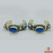 Load image into Gallery viewer, Tribal Coral Stones Cuff Bracelet with Beads