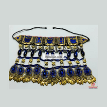 Load image into Gallery viewer, Handmade Blue Choker Necklace