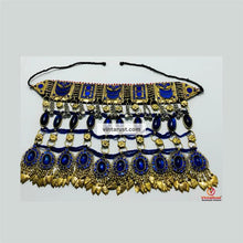 Load image into Gallery viewer, Handmade Blue Choker Necklace