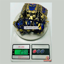 Load image into Gallery viewer, Handmade Blue Choker Necklace