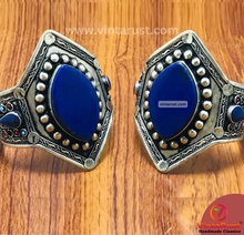 Load image into Gallery viewer, Handmade Boho Lapis Lazuli Gemstone Bracelet