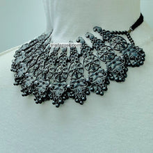 Load image into Gallery viewer, Indian Style Handmade Oxidized Silver Jewelry Set