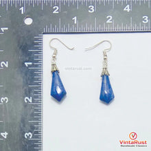 Load image into Gallery viewer, Lapis Lazuli Gemstone Dangle Earrings