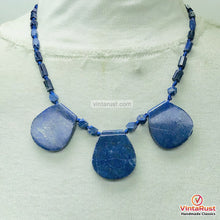 Load image into Gallery viewer, Lapis Lazuli Gemstone Beaded Necklace
