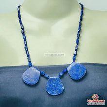 Load image into Gallery viewer, Lapis Lazuli Gemstone Beaded Necklace