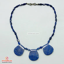 Load image into Gallery viewer, Lapis Lazuli Gemstone Beaded Necklace