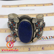 Load image into Gallery viewer, Lapis Lazuli Stones Bracelet With Beads