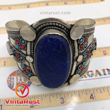 Load image into Gallery viewer, Lapis Lazuli Stones Bracelet With Beads