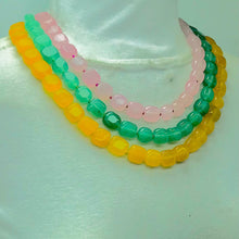 Load image into Gallery viewer, Multicolor Layered Stone Beaded Necklace