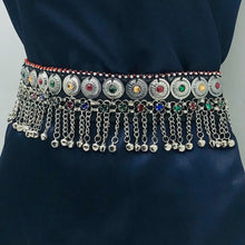 Load image into Gallery viewer, Handmade Light Weight Tribal Belly Belt