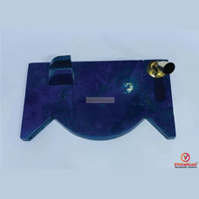 Load image into Gallery viewer, Luxury Lapis Lazuli Pen Stand