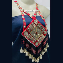 Load image into Gallery viewer, Massive Vintage Red Turkmen Pendant Necklace