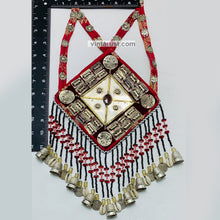 Load image into Gallery viewer, Massive Vintage Red Turkmen Pendant Necklace