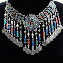 Load image into Gallery viewer, Multi Beads Necklace Set With Earrings