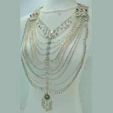 Load image into Gallery viewer, Multi-Strand Oversized Handmade Kuchi Necklace