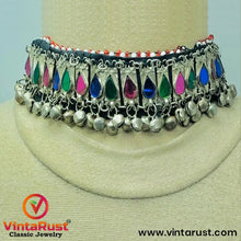 Load image into Gallery viewer, Multicolor Glass Stones Boho Jewelry Set