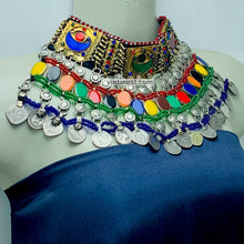 Load image into Gallery viewer, Multicolor Boho Necklace With Dangling Coins