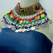 Load image into Gallery viewer, Multicolor Boho Necklace With Dangling Coins