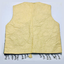Load image into Gallery viewer, Multicolor Handmade Vest With Silver Motifs and Shells