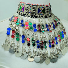 Load image into Gallery viewer, Multicolor Nomadic Gypsy Choker Necklace