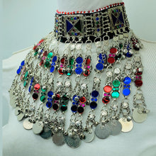 Load image into Gallery viewer, Multicolor Nomadic Gypsy Choker Necklace