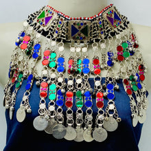 Load image into Gallery viewer, Multicolor Nomadic Gypsy Choker Necklace