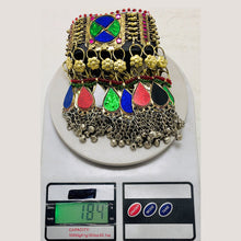 Load image into Gallery viewer, Multicolor Statement Collar Choker Necklace With Bells