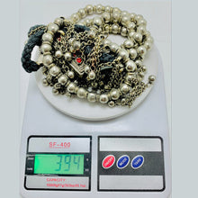 Load image into Gallery viewer, Multilayers Silver Metallic Beaded Choker Necklace