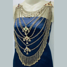 Load image into Gallery viewer, Multilayers Vintage Silver Kuchi Necklace