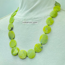 Load image into Gallery viewer, Natural Jade Bead Stone Choker Necklace