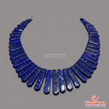 Load image into Gallery viewer, Natural Lapis Lazuli Gemstone Choker Necklace