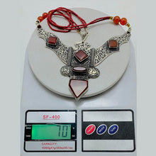 Load image into Gallery viewer, Nepalese Necklace With Triangular Patterned Pendant