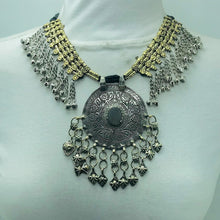 Load image into Gallery viewer, Nomadic Turkmen Necklace With Dangling Bells